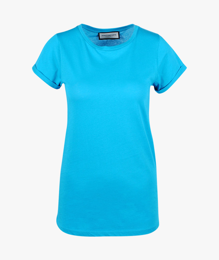 1/2 RH-Shirt uni | türkis