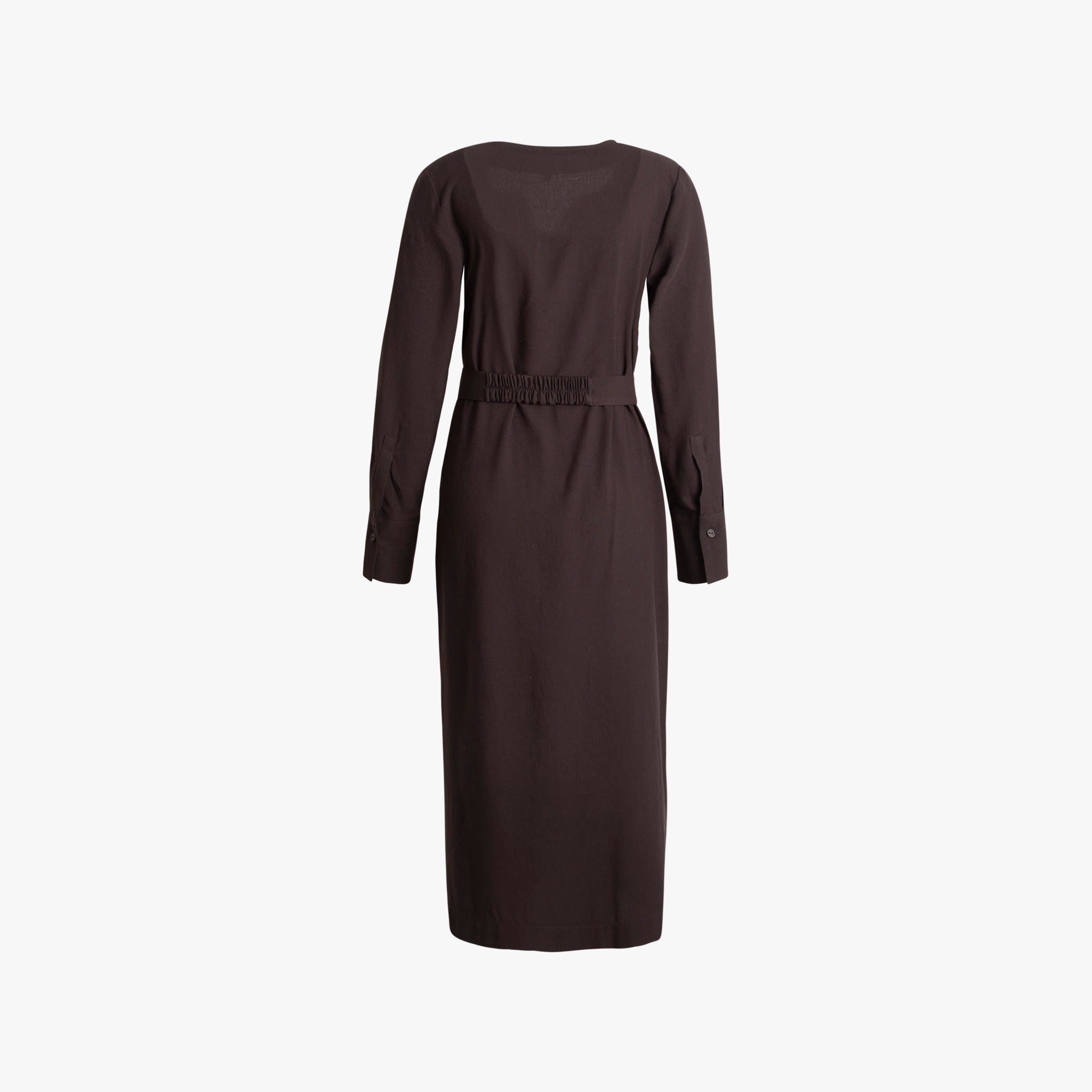 Kleid Gürtel | pflaume