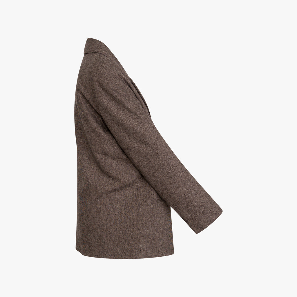 Blazer oversized | graumelange