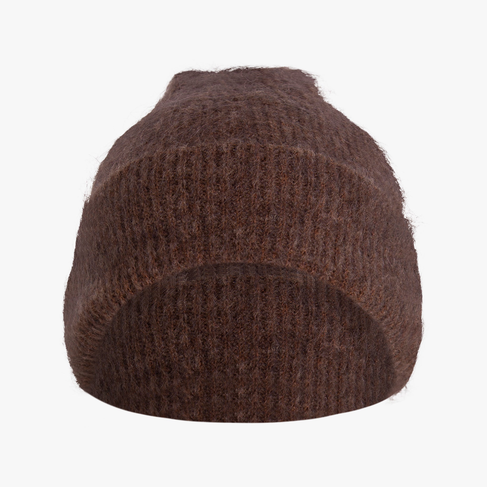 Mütze Mohairmix | dunkelbraun