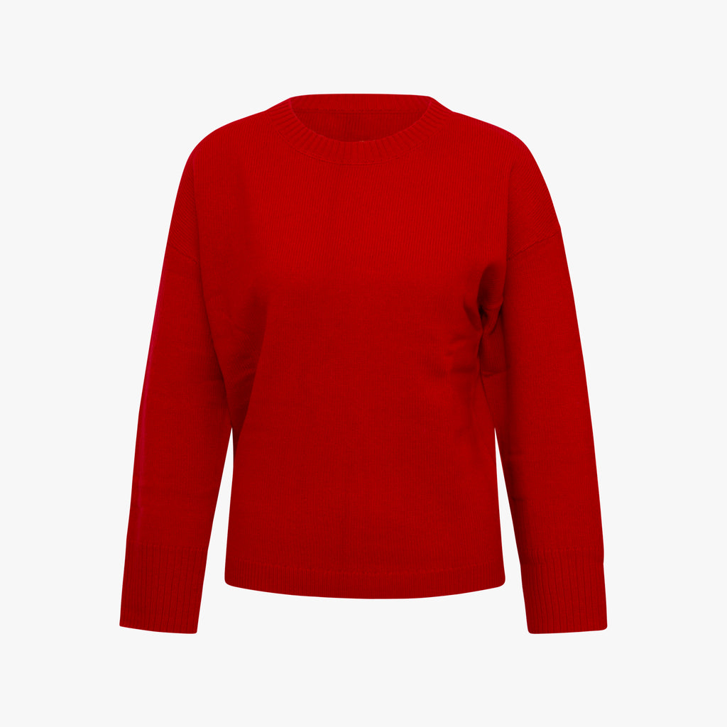 RH-Pullover uni | rot