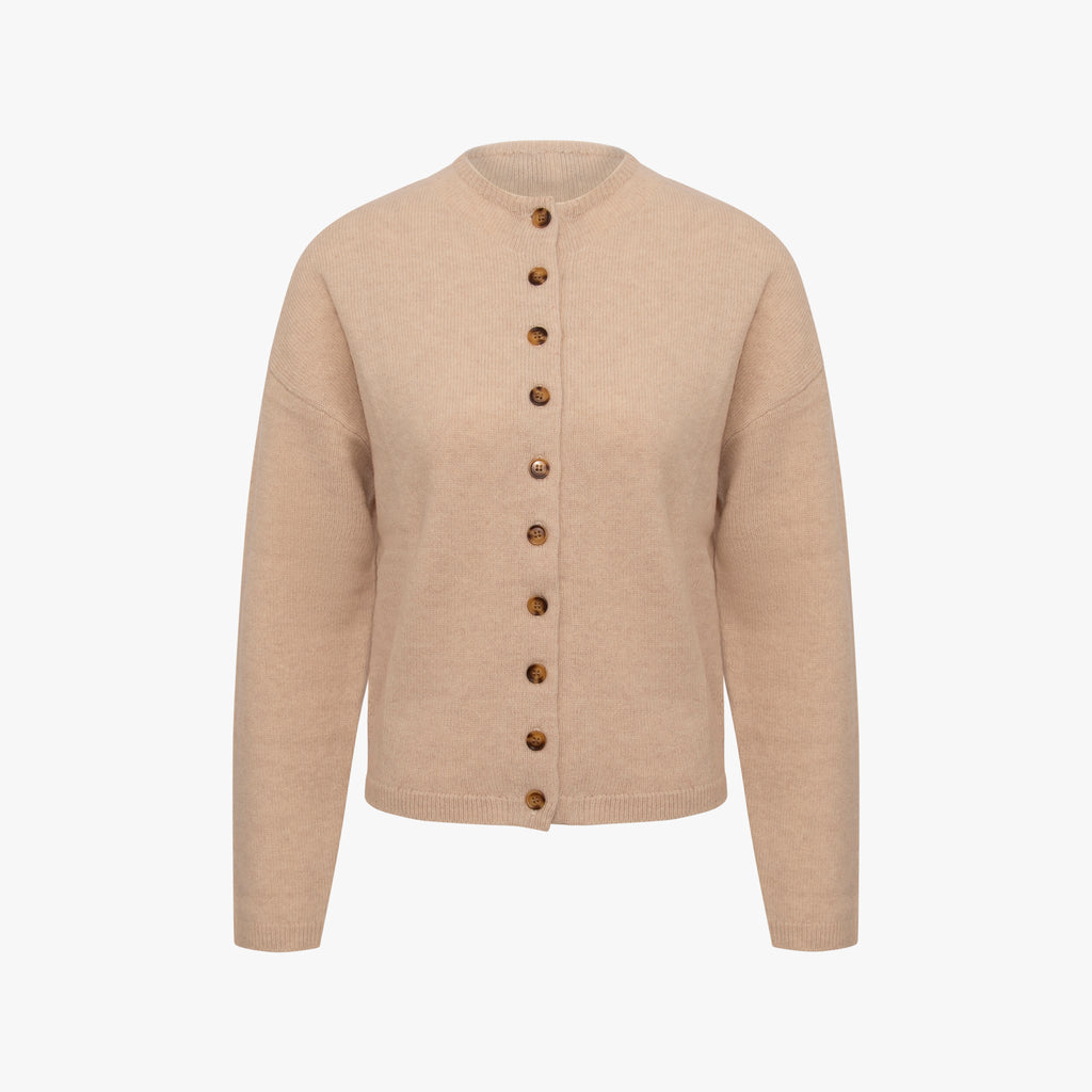 Cardigan Multiknopf | beige