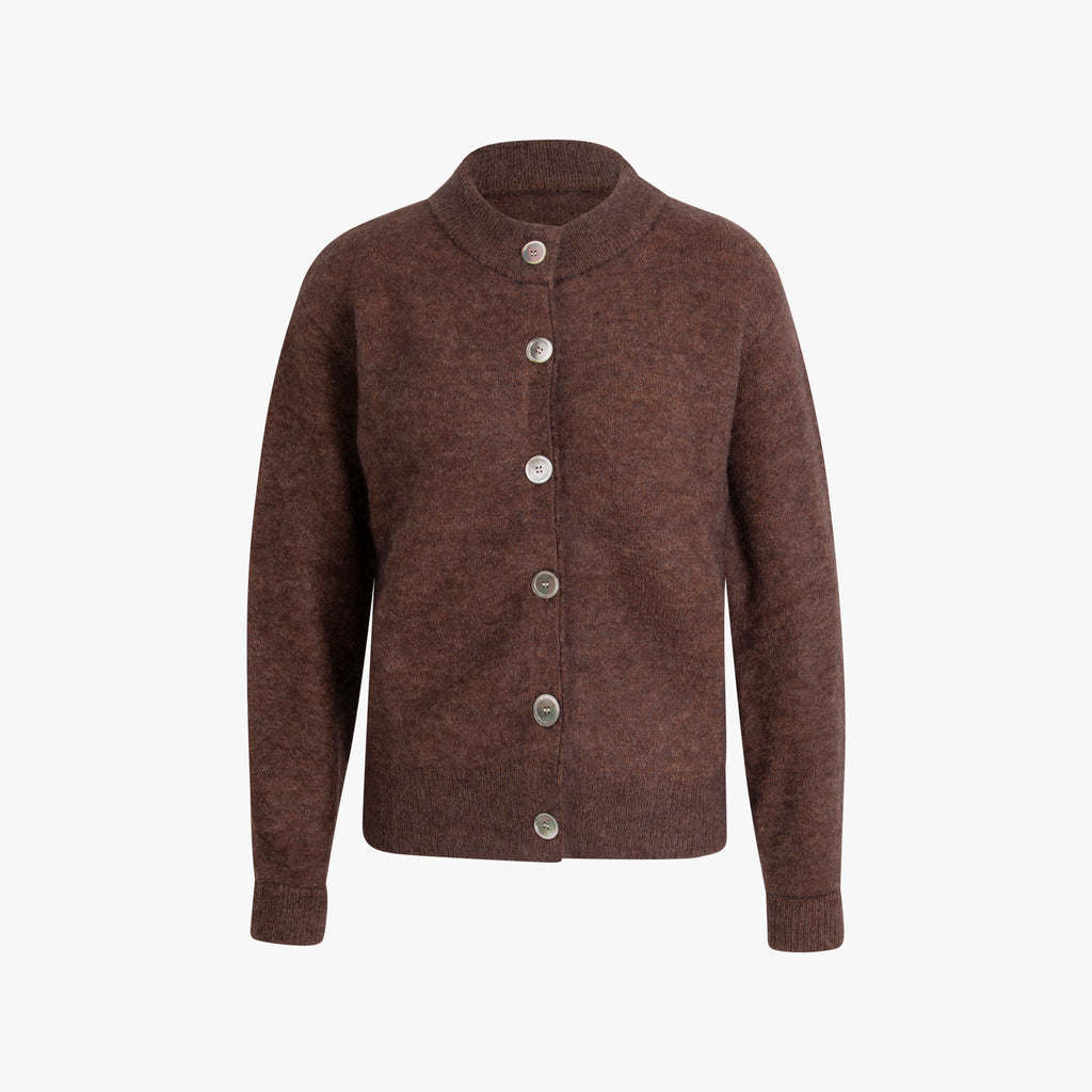 Cardigan | dunkelbraun