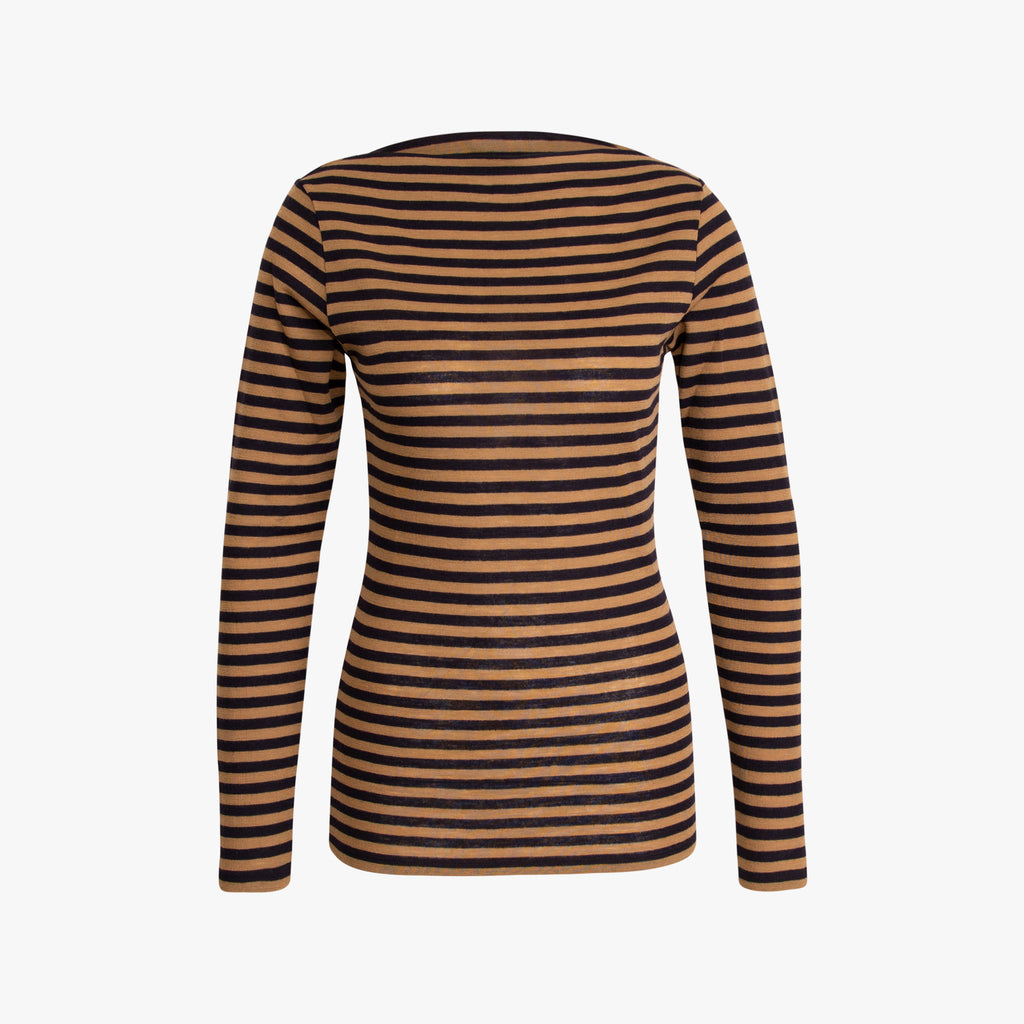 Pullover feinstrick stripes | marine