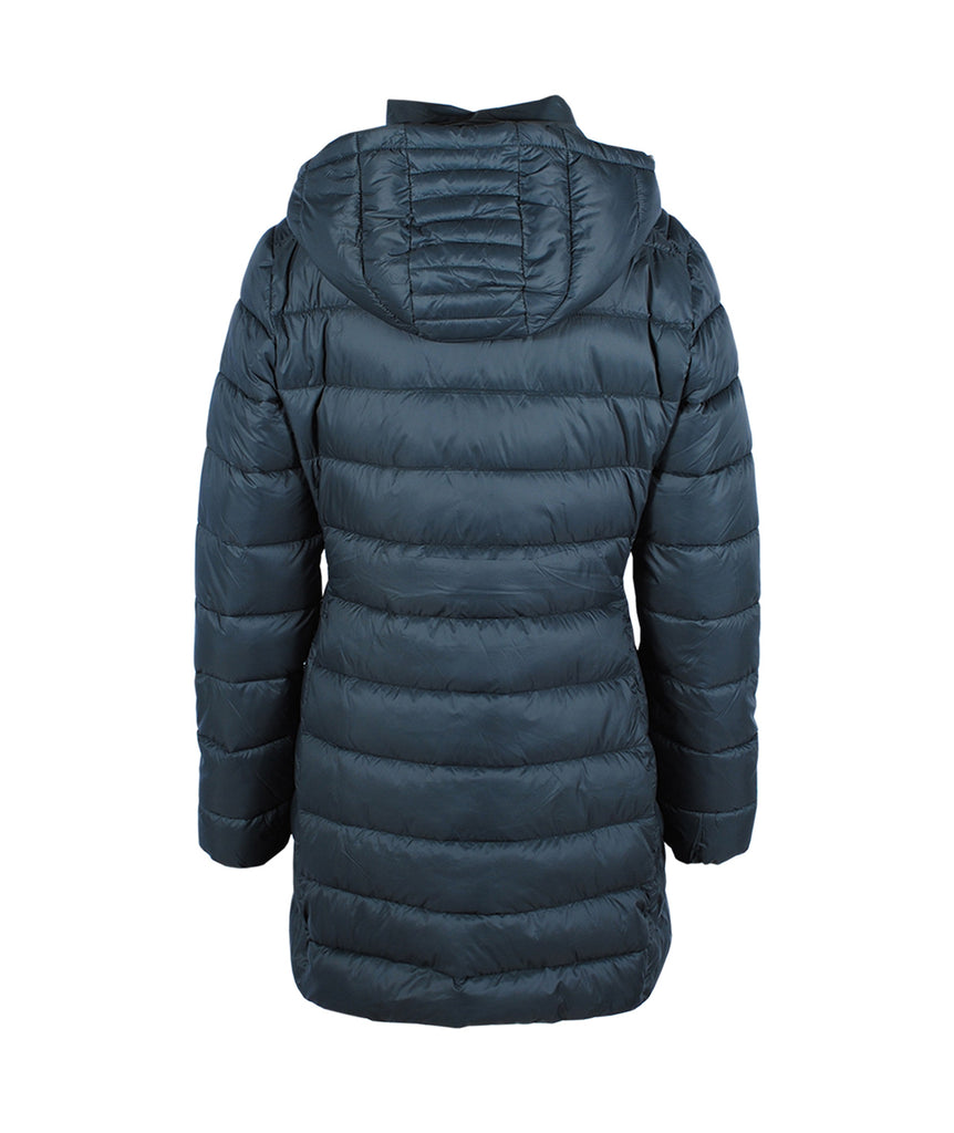 Leichter Steppmantel | graublau