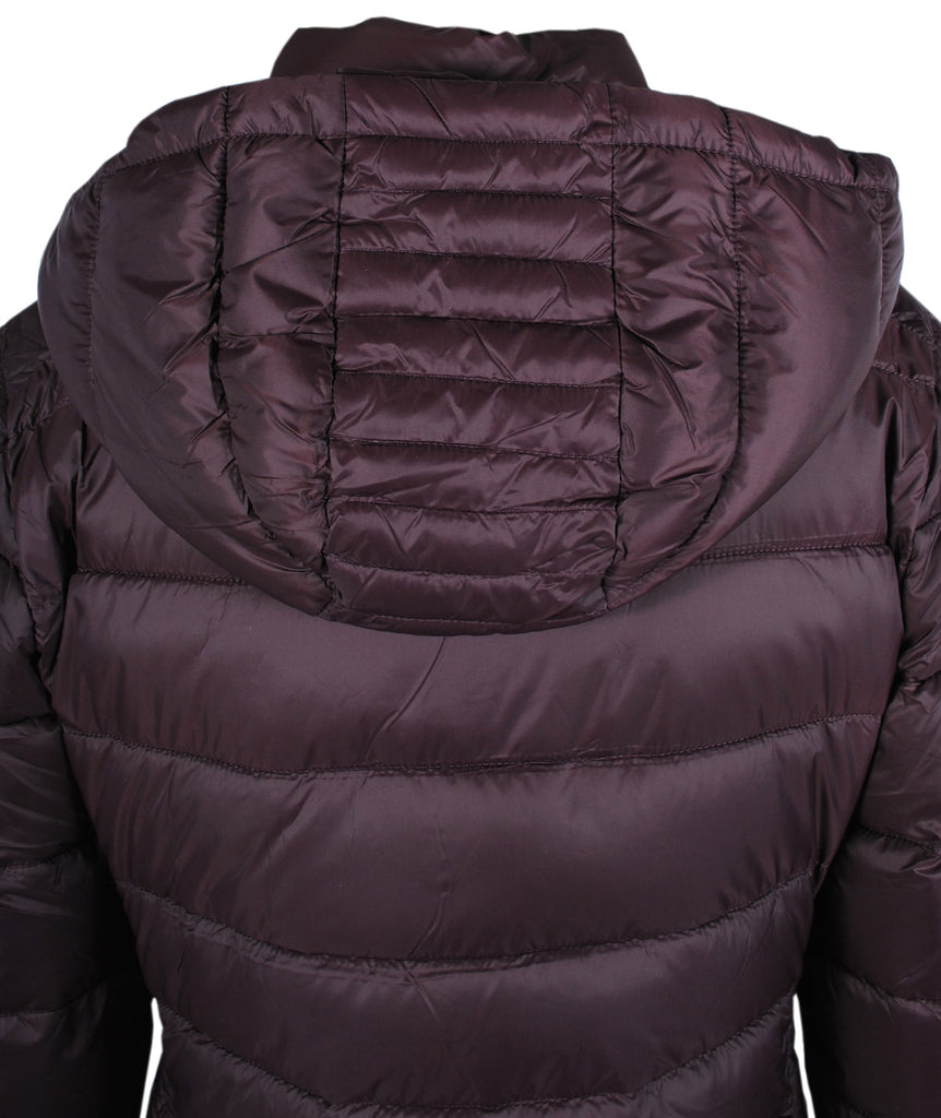Leichter Steppmantel | bordeaux