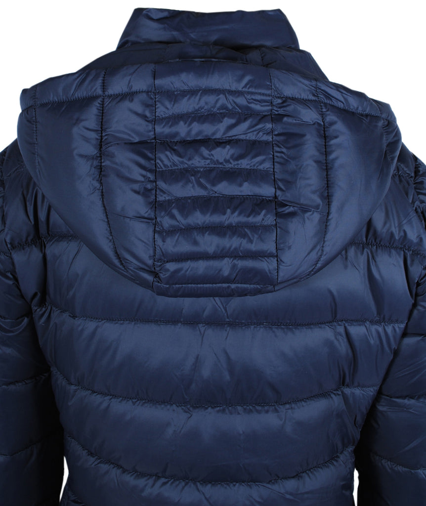 Leichter Steppmantel | blau