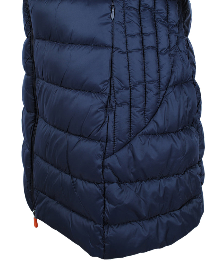 Leichter Steppmantel | blau