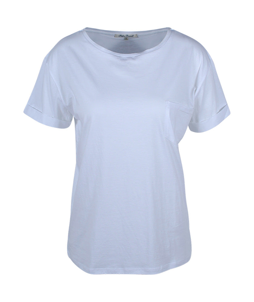 1/4 RH-Shirt Fabienne | weiß