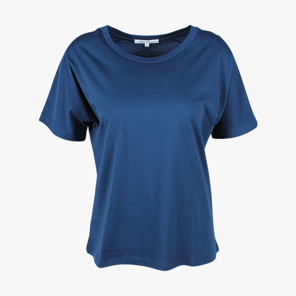 1/2 RH-Shirt Fabia (blau, XS) | blau