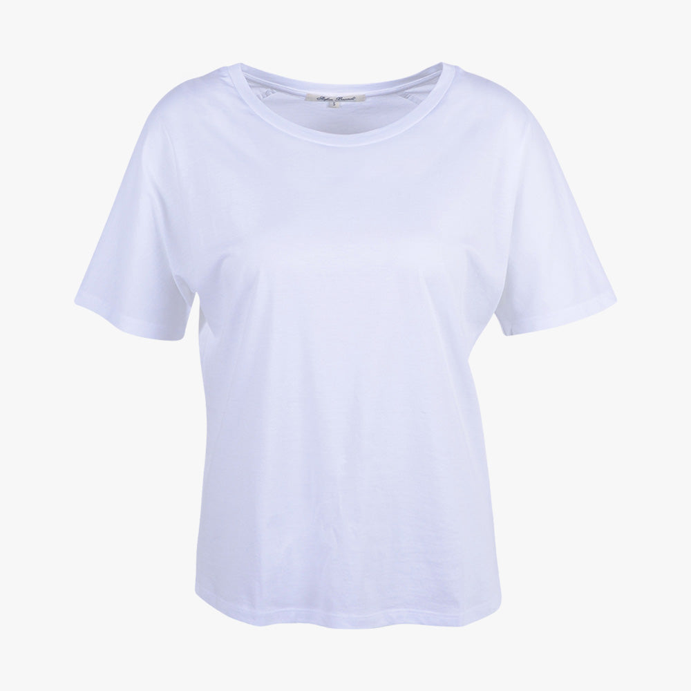 1/2 RH-Shirt Fabia | weiß