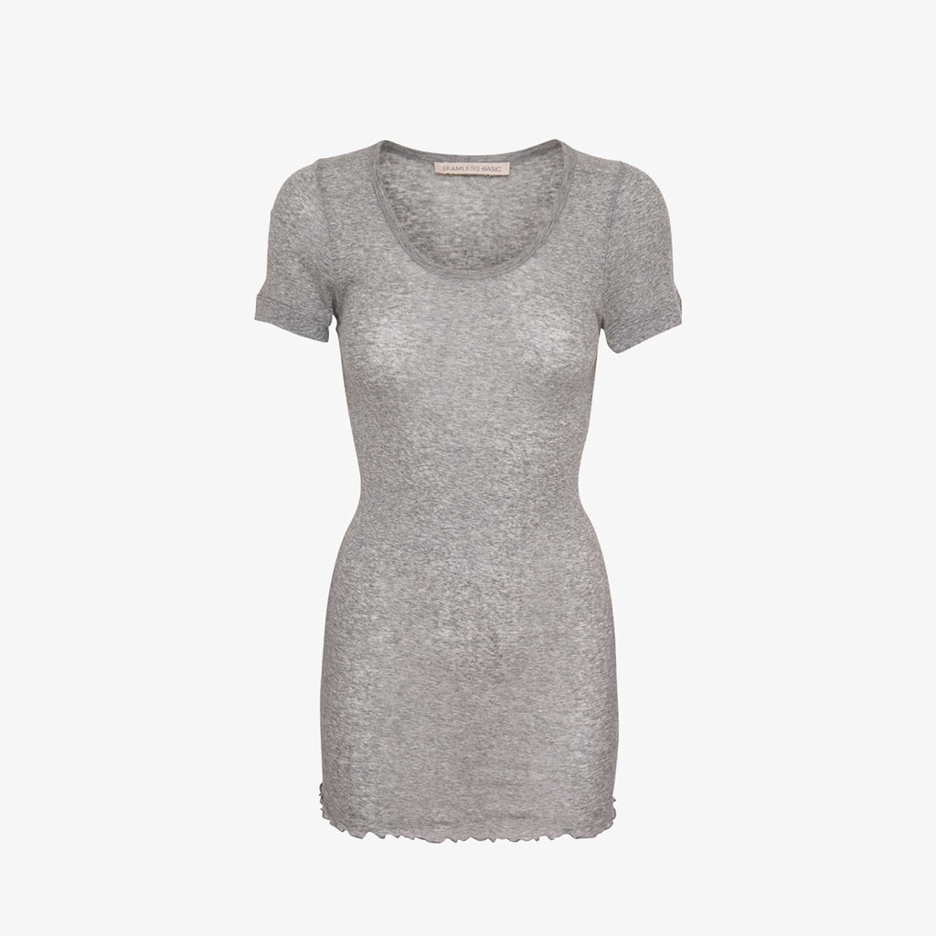Seamless Basic Shirt Cotton | grau