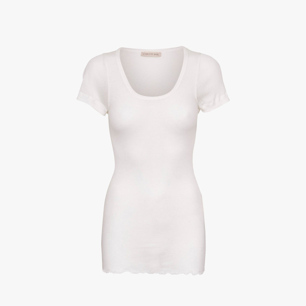 Seamless Basic Shirt Cotton | weiß