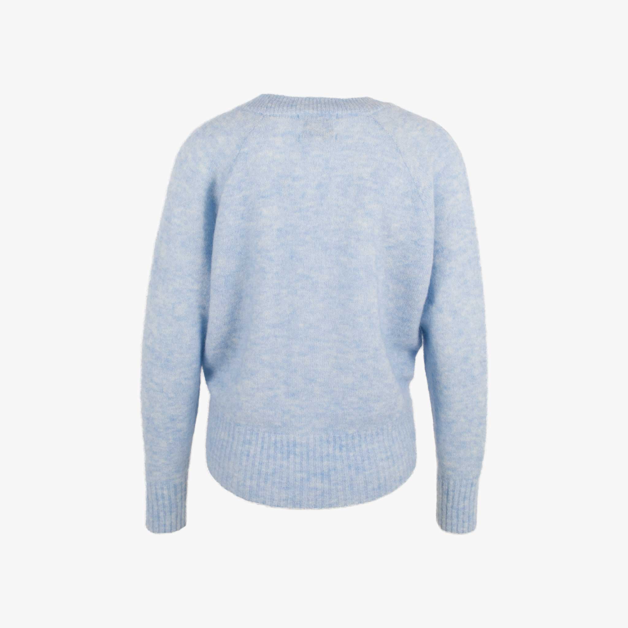 Brook Boxy Cardigan | hellblau