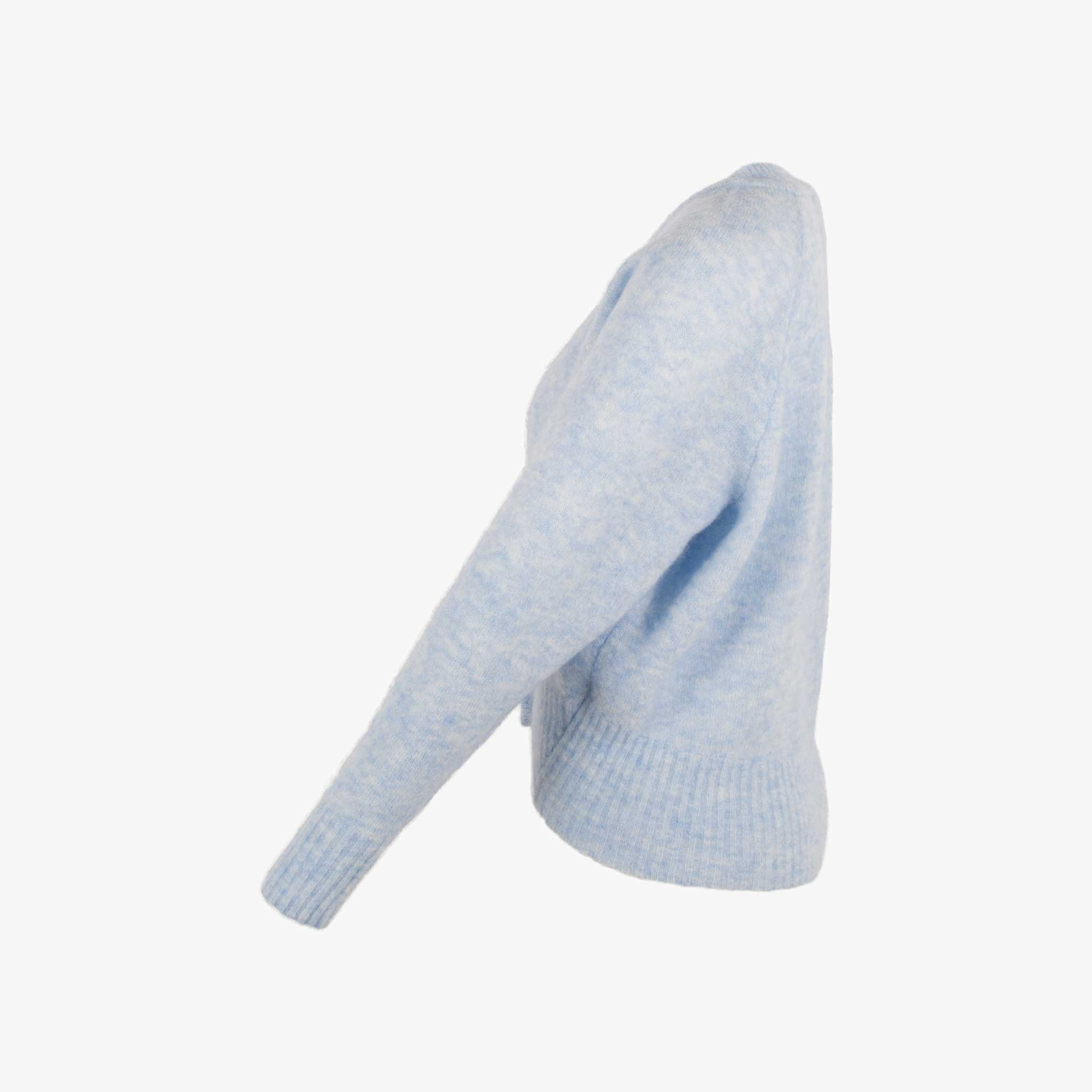 Brook Boxy Cardigan | hellblau