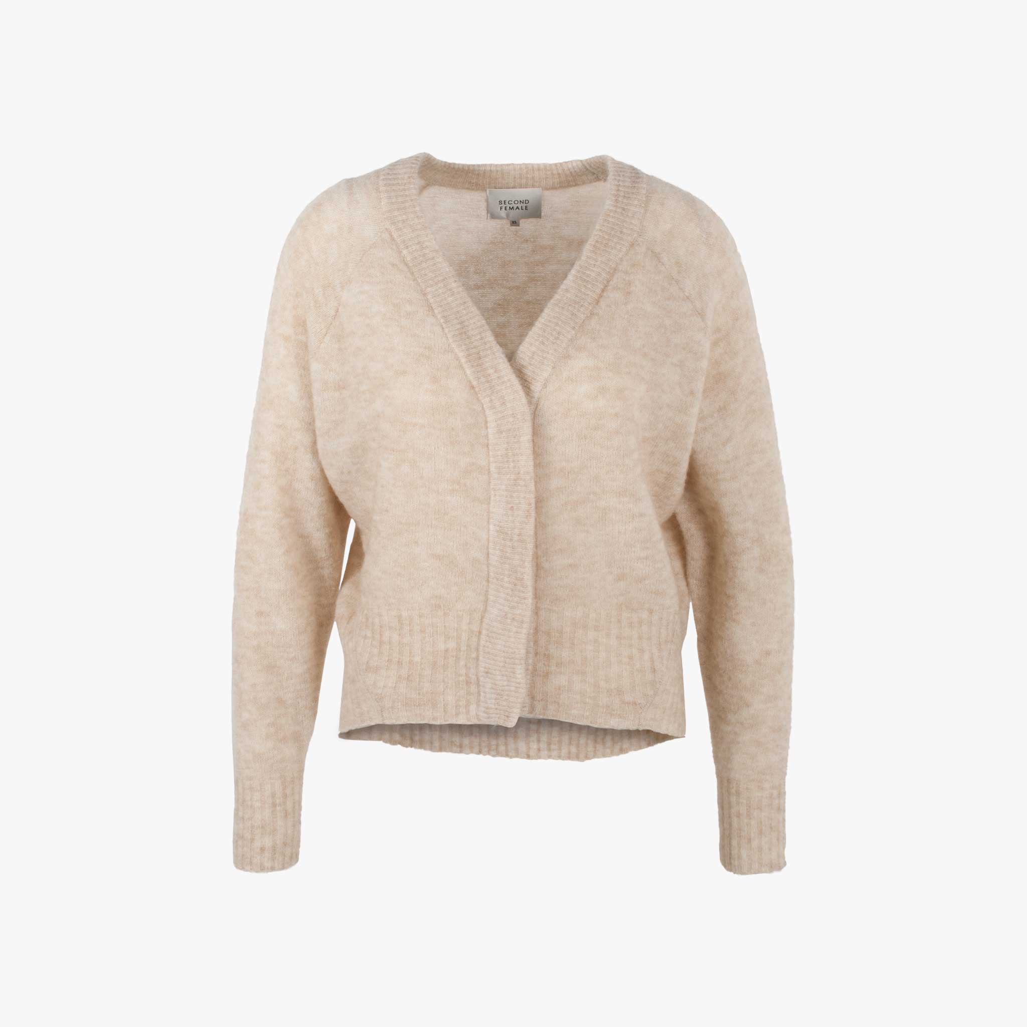 Brook Boxy Cardigan | sand