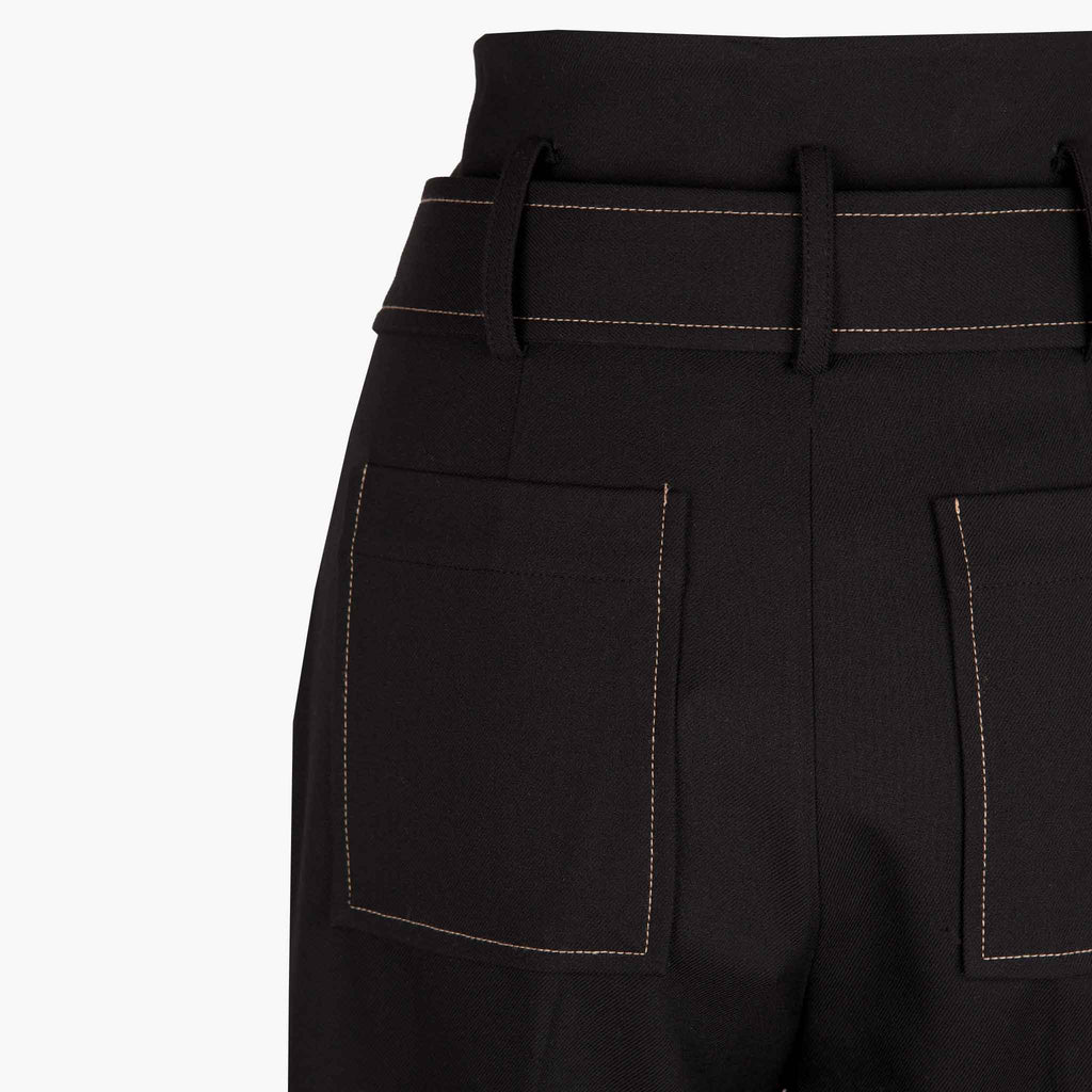 Second Female Businesshose weit | schwarz