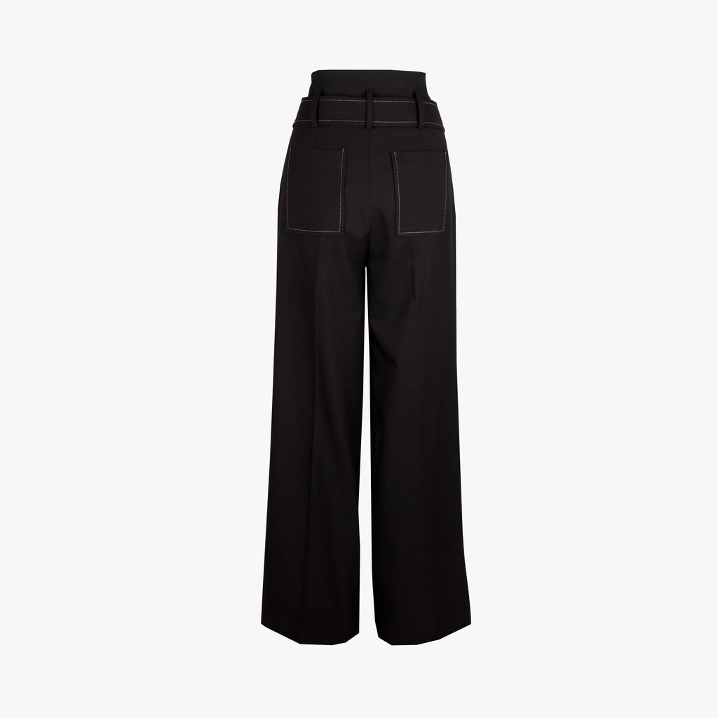 Second Female Businesshose weit | schwarz