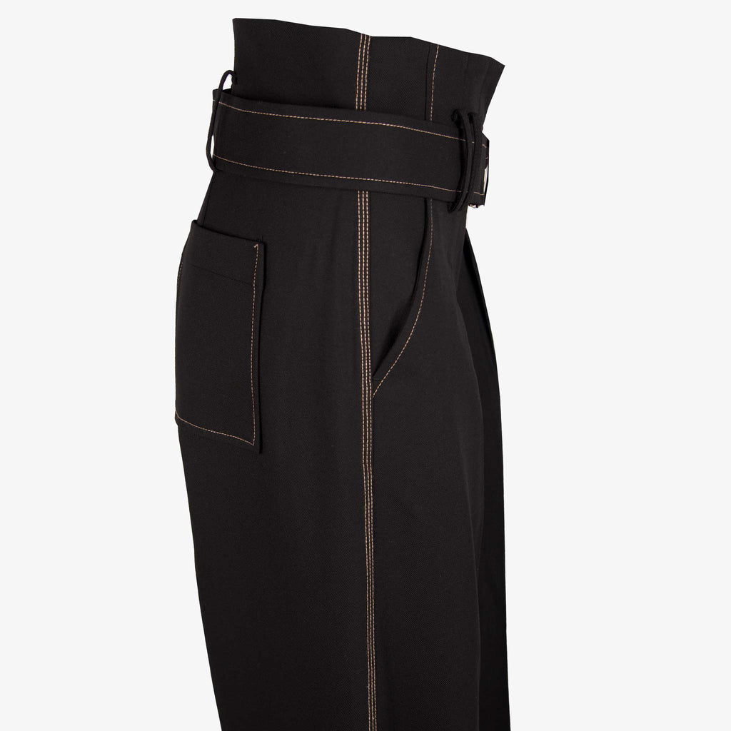 Second Female Businesshose weit | schwarz