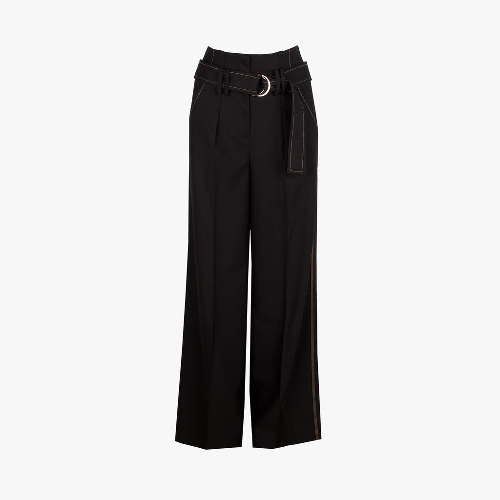Second Female Businesshose weit | schwarz