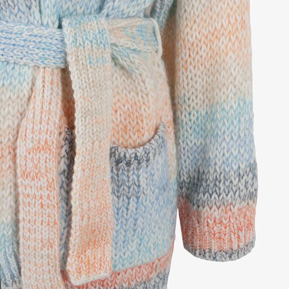 Cardigan Blockstreifen | multicolor