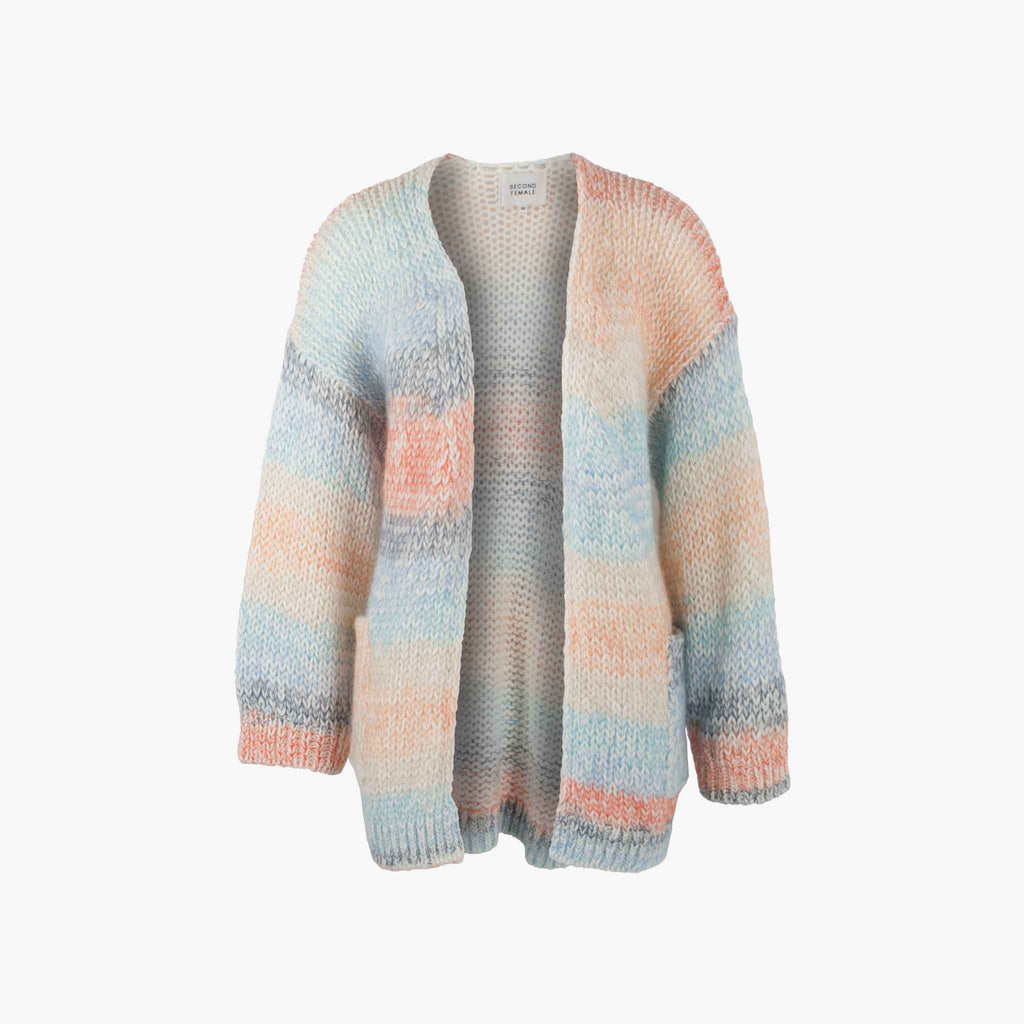 Cardigan Blockstreifen | multicolor