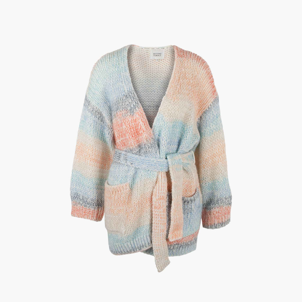 Cardigan Blockstreifen | multicolor