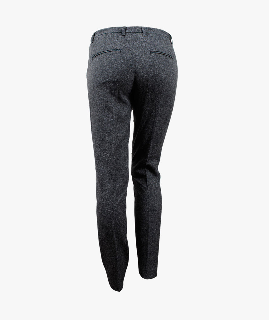 Herrenhose Tweedoptik | graumelange