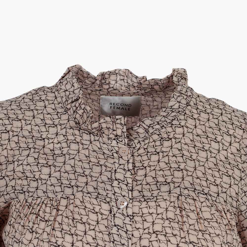 Kleid Lacing | taupe