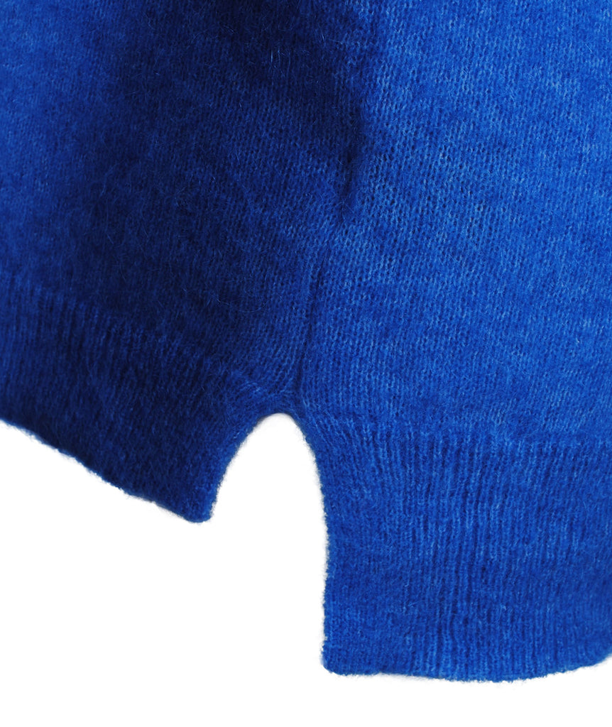 RH-Pulli O Neck | blau