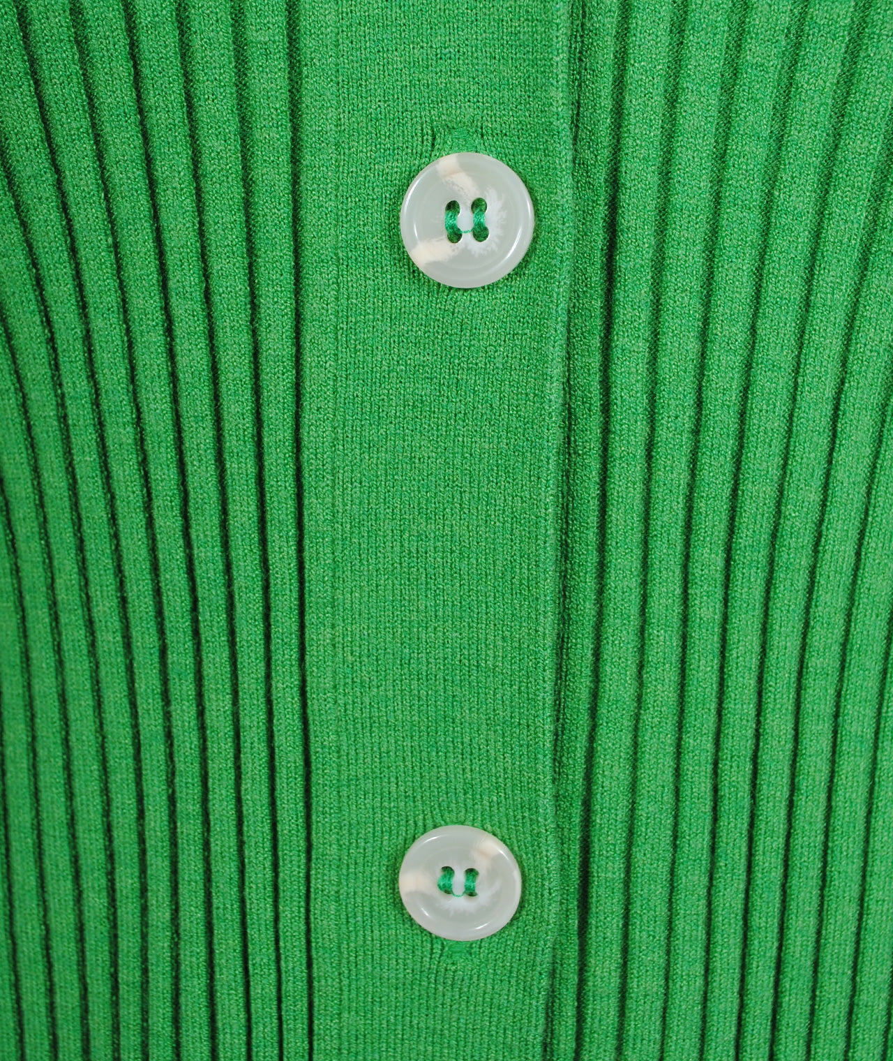 V-Rippenjacke Mariella | grün