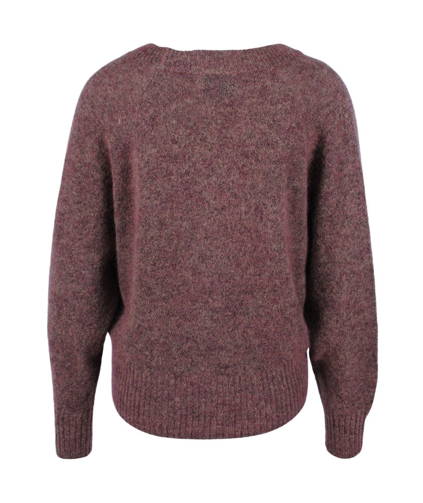 Boxy Cardigan Brook | mauve