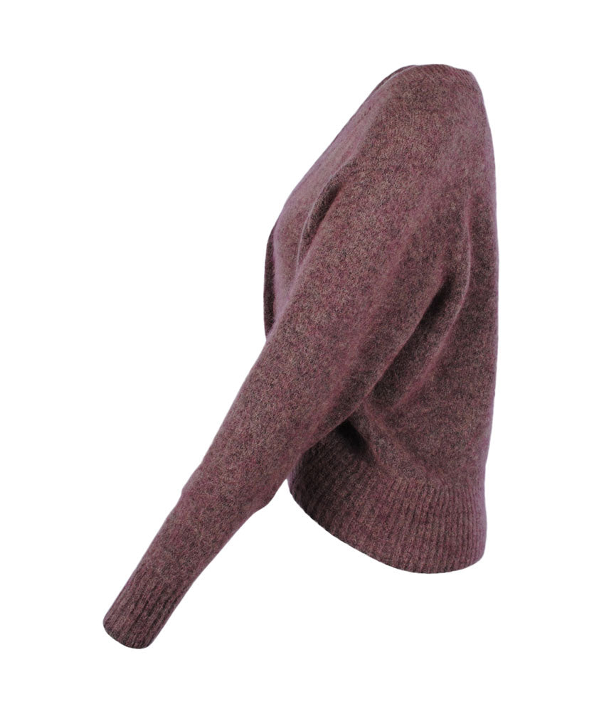 Boxy Cardigan Brook | mauve