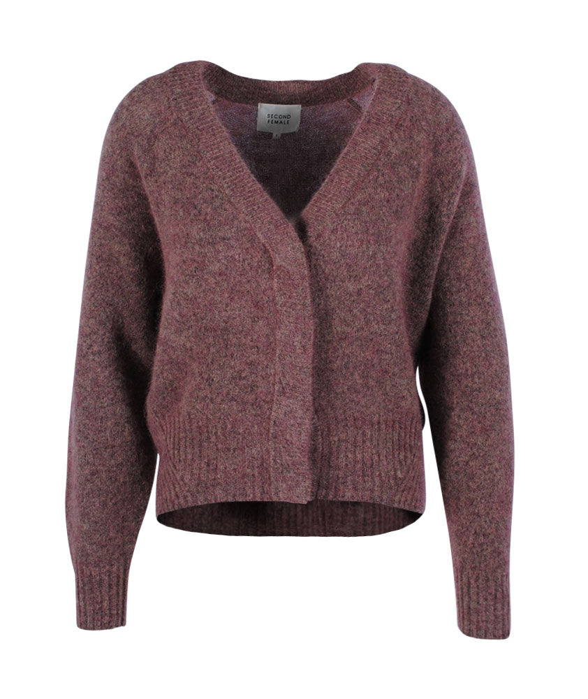 Boxy Cardigan Brook | mauve