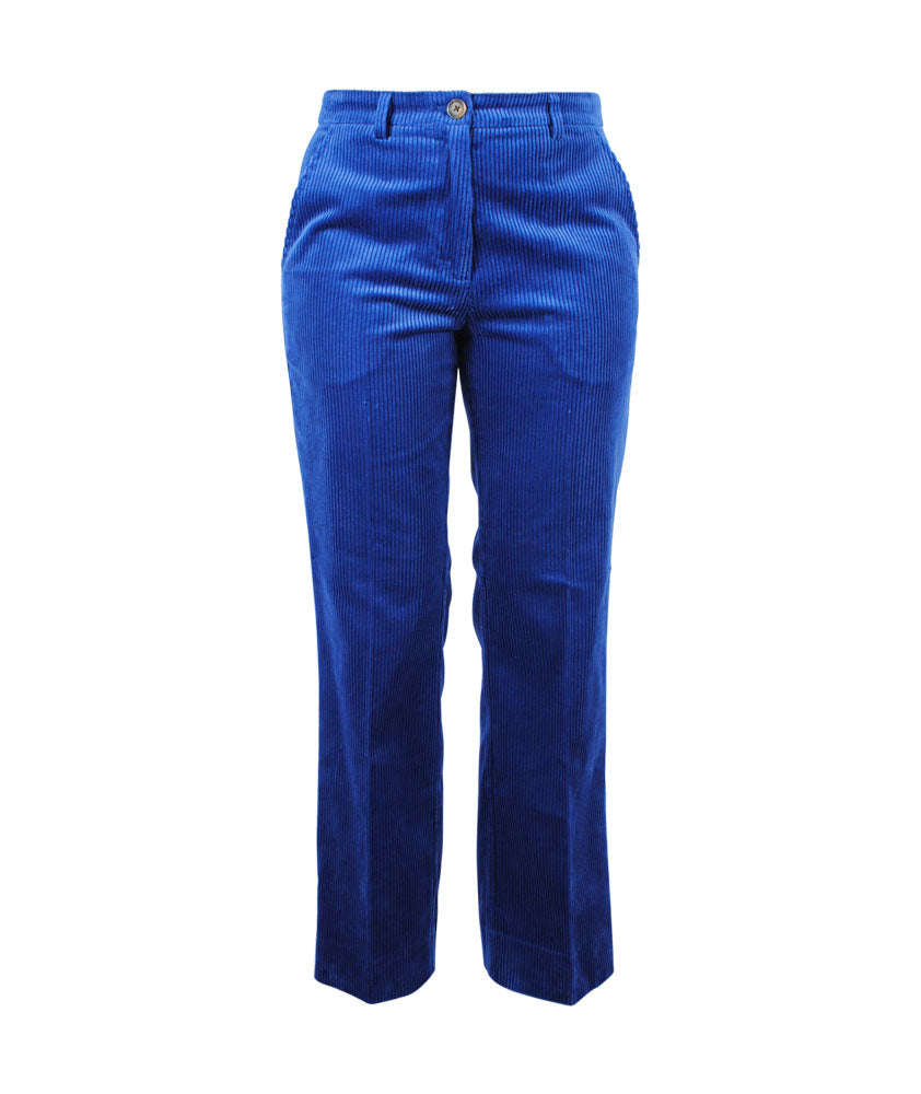 Breitcordhose Donella | blau