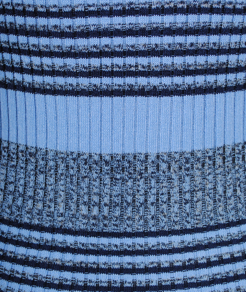 Rippenpulli Fie | blau