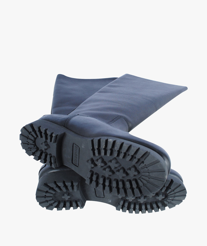 Stiefel Hochschaft | schwarz