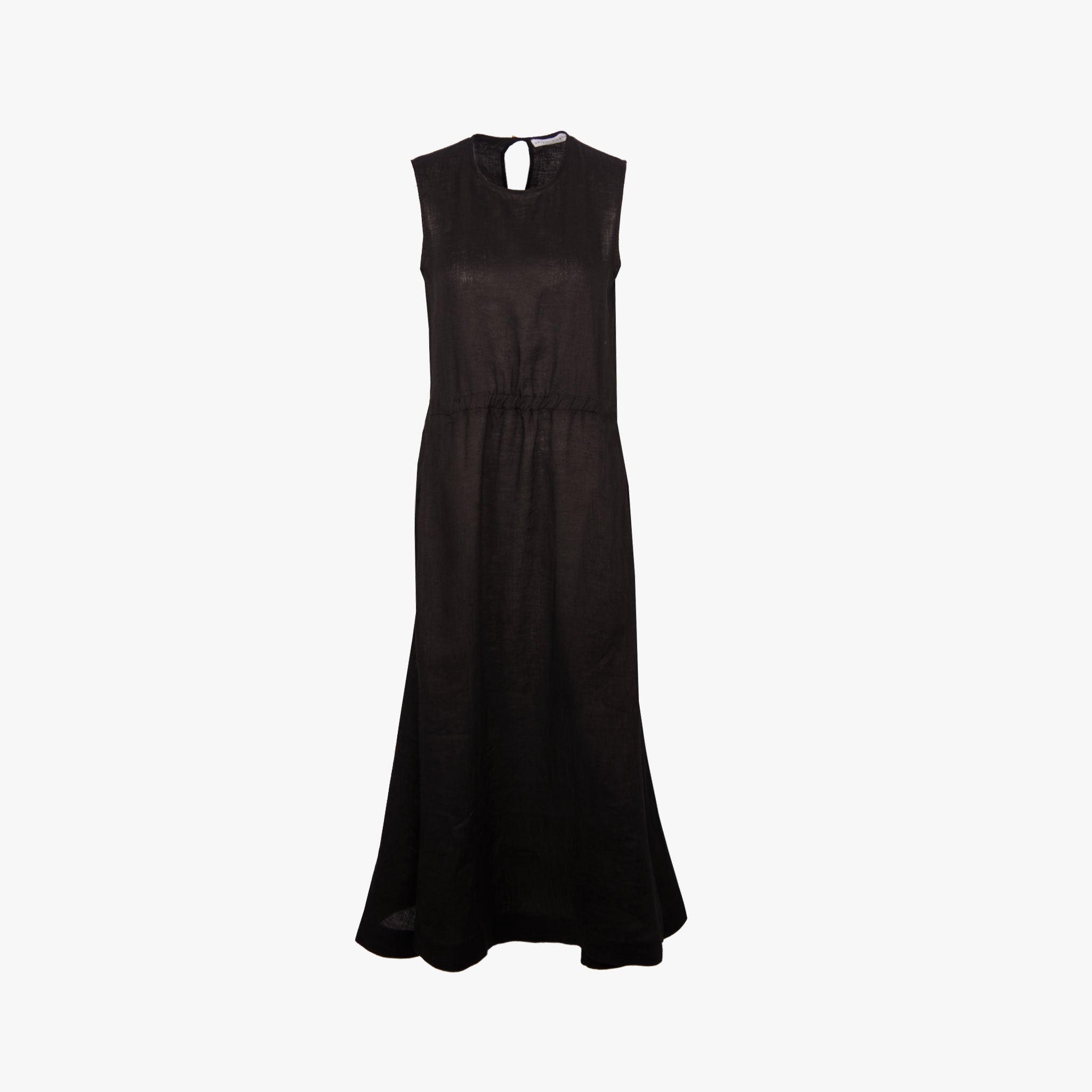 Skills & Genes Leinenkleid | schwarz