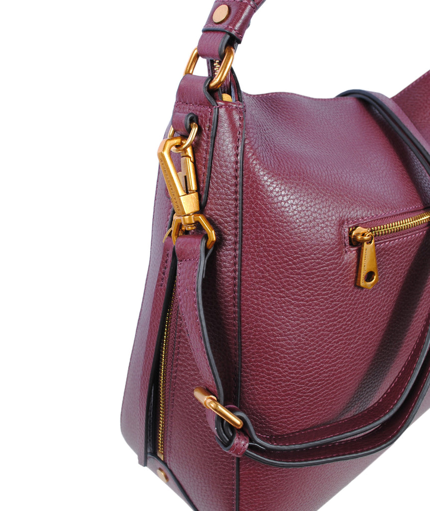Handtasche Stella | dunkelrot