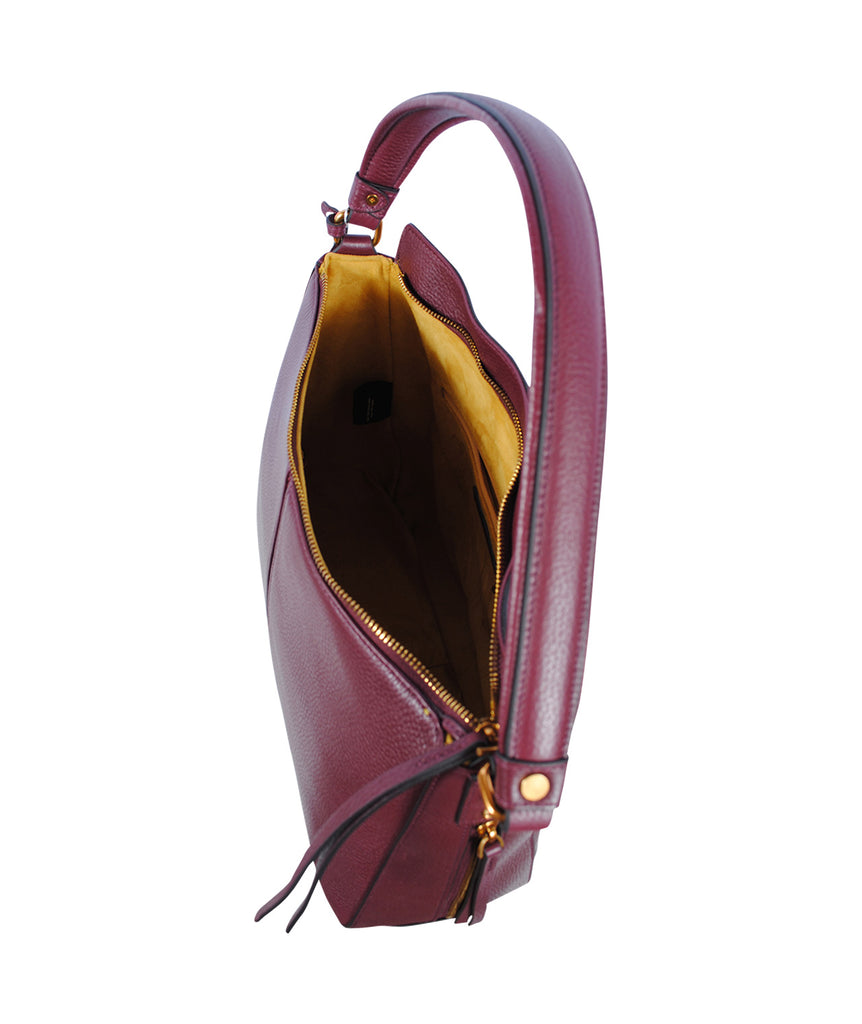 Handtasche Stella | dunkelrot