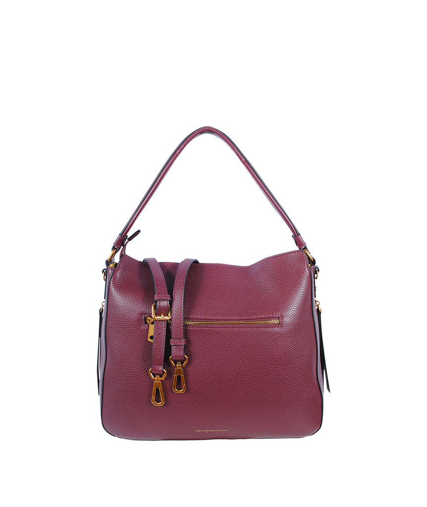 Handtasche Stella | dunkelrot