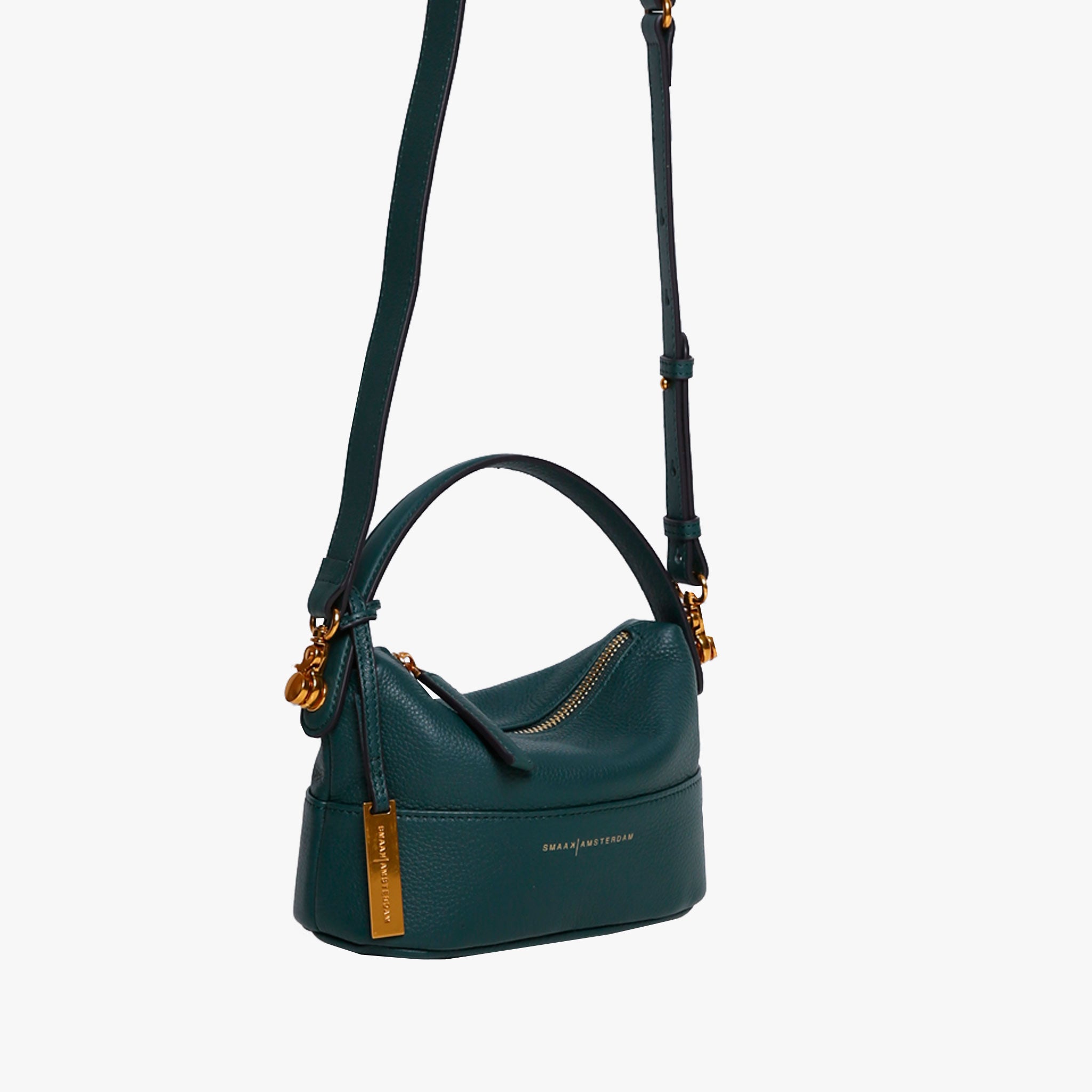 Smaak Mini Cross Body Tasche | dunkelgrün