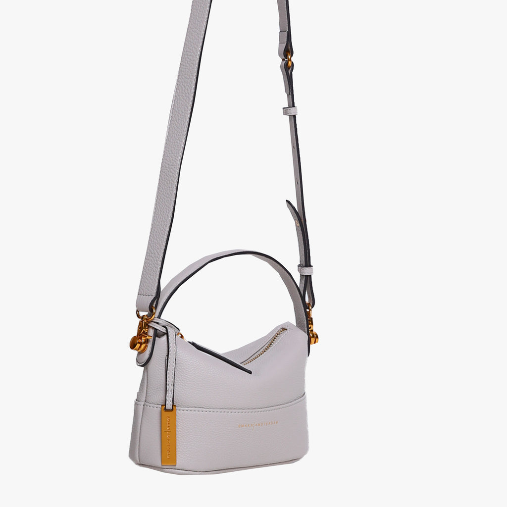 Smaak Mini Cross Body Tasche | hellgrau