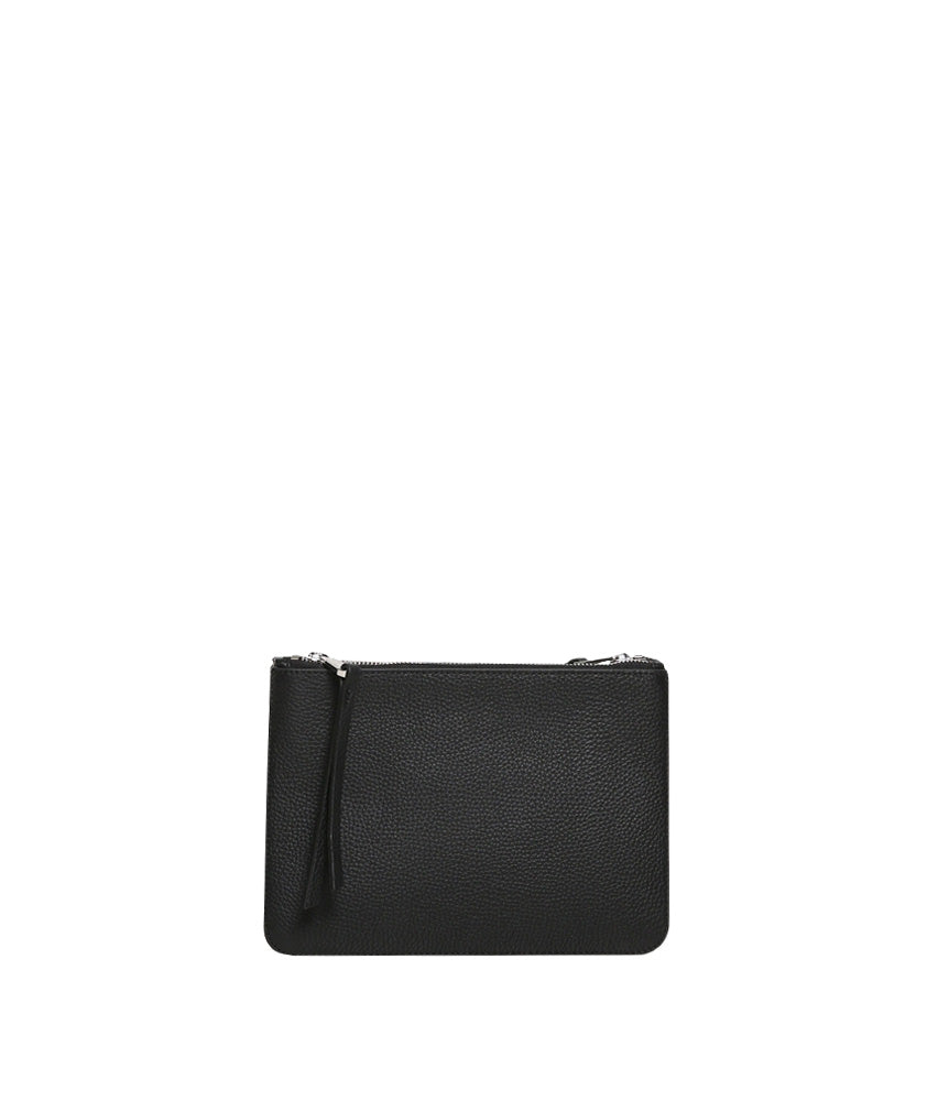 Double Bag Tessel | schwarz
