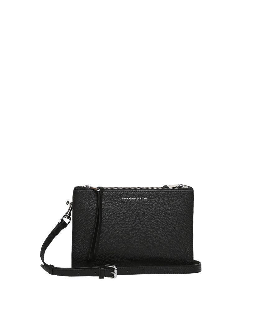 Double Bag Tessel | schwarz