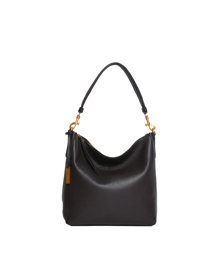 Shopper Zipper+Gurt | braun