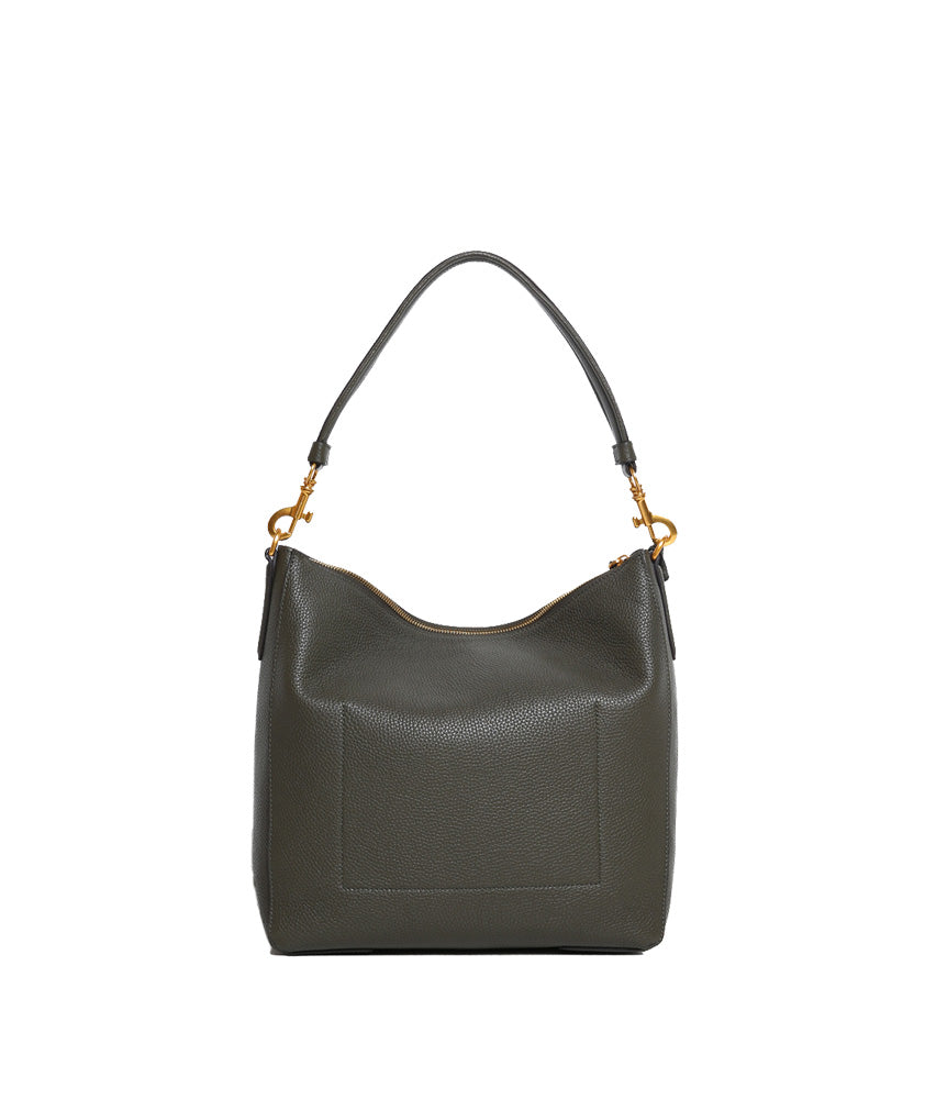 Shopper Zipper+Gurt | khaki