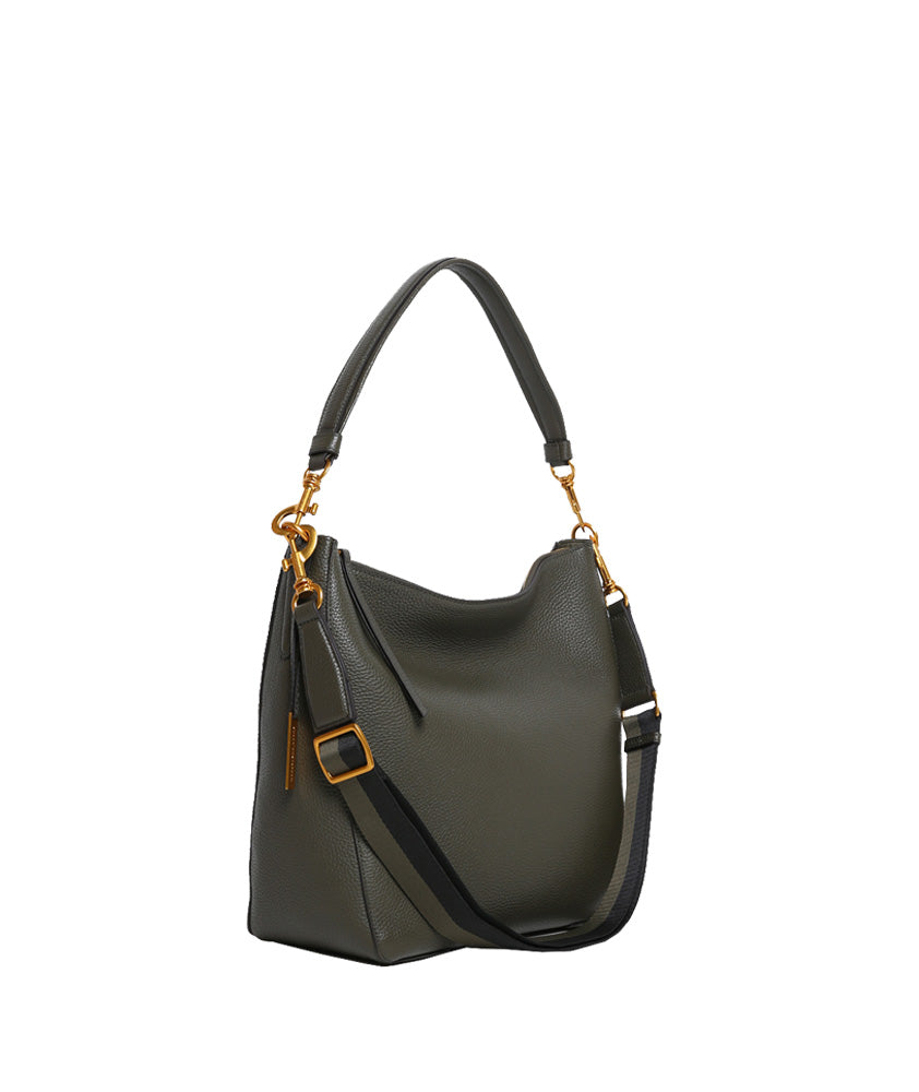 Shopper Zipper+Gurt | khaki