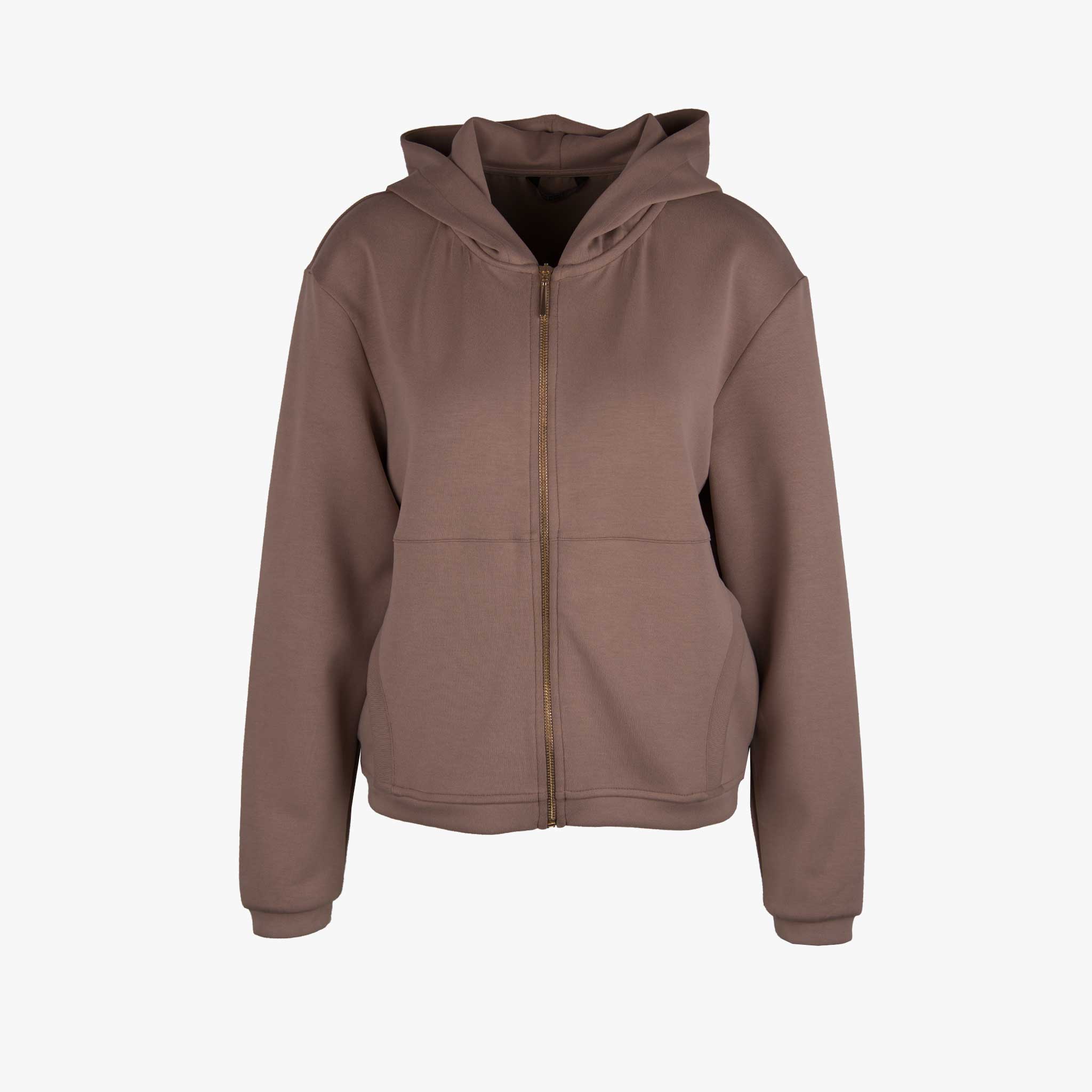 Sold out Hoodie Zip | taupe