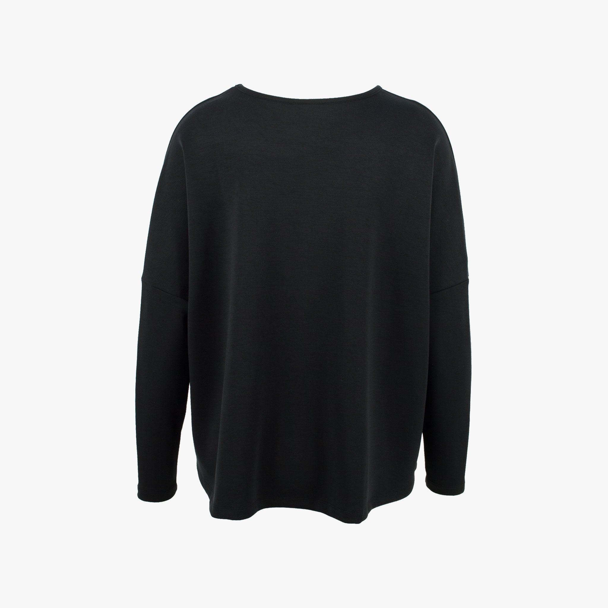 1/1 RH-Shirt oversized, Rückenansicht | schwarz